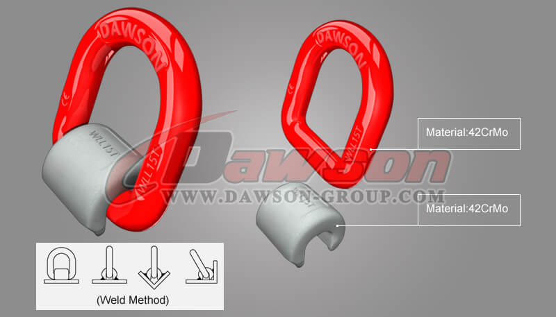 G80 Weld-on Pivoting D Link - Dawson Group Ltd. - China Supplier