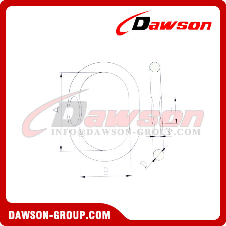 DS1014 G100 Forged Oversized Master Link - Dawson Group Ltd. - China Manufacturer, Factory