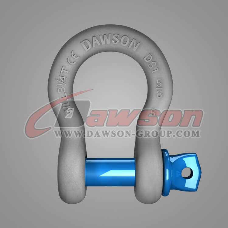 Dawson Brand Hot Dip Galvanized US Type Bow Shackle with Screw Pin - Dawson Group Ltd. - China Manufacturer, Supplier, Factory