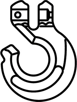 DS1028 Clevis Forest Hook with Latch - Dawson Group Ltd. - China Manufacturer, Supplier, Factory