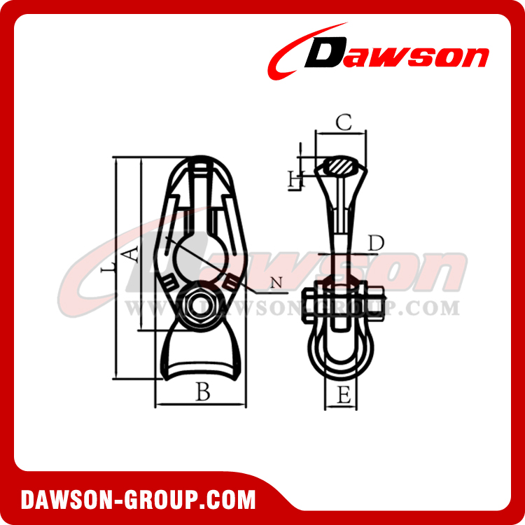 DS1037 G100 Chain Rope Connector - Dawson Group Ltd. - China Supplier, Factory, Manufacturer