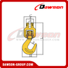 DS616 G80 6MM WLL 1.12T Clevis Swivel Hook for Chain Slings