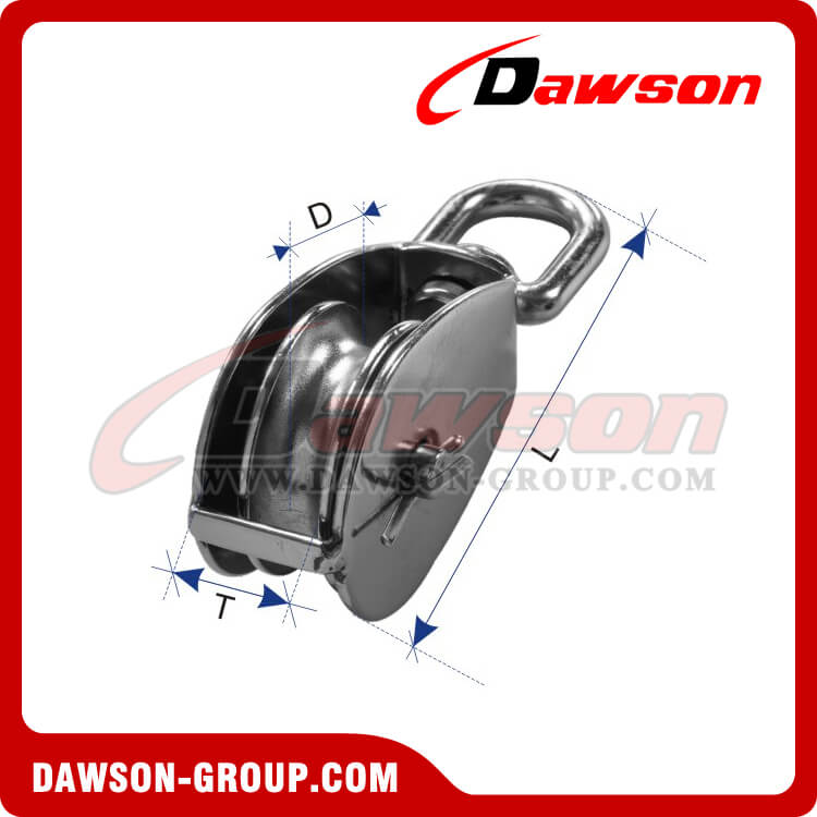 Stainless Steel Block with Single Cast Sheave - Dawson Group Ltd. - China Manufacturer, Supplier, Factory, Exporter 