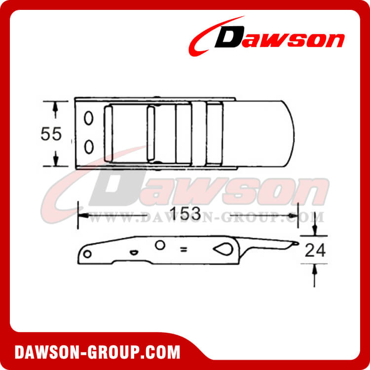 Stainless Steel Container Overcenter Buckle Strap China Manufacturer