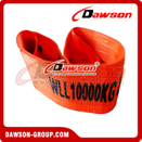 WLL 10 Ton Polyester Webbing Slings - Lifting Slings