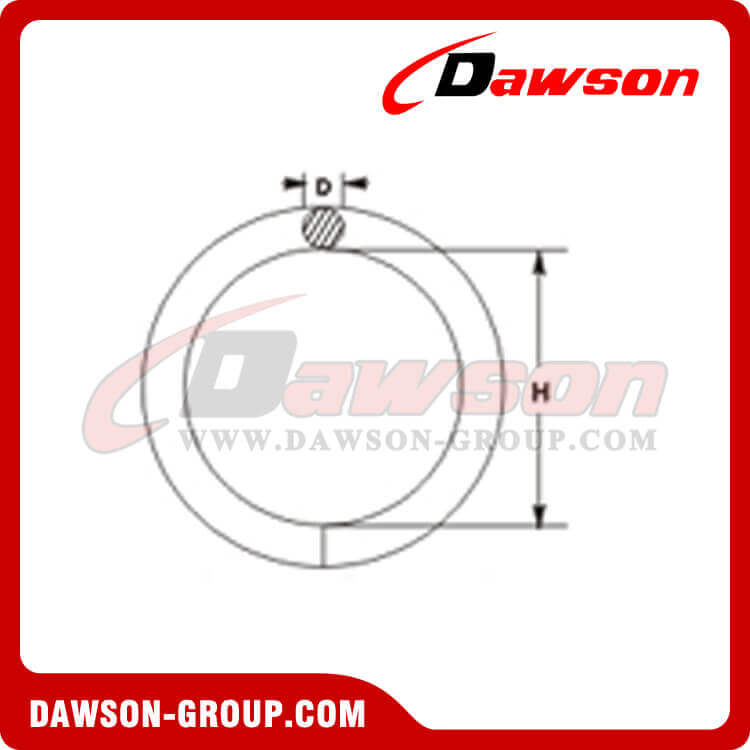 Stainless Steel Round Rings - Dawson Group Ltd. - China Manufacturer, Supplier, Factory, Exporter 