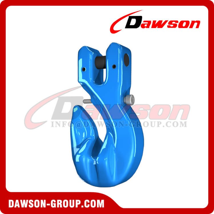 DS1024 G100 8-13MM Special Clevis Grab Hook With Safety Pin for Adjust Chain Length