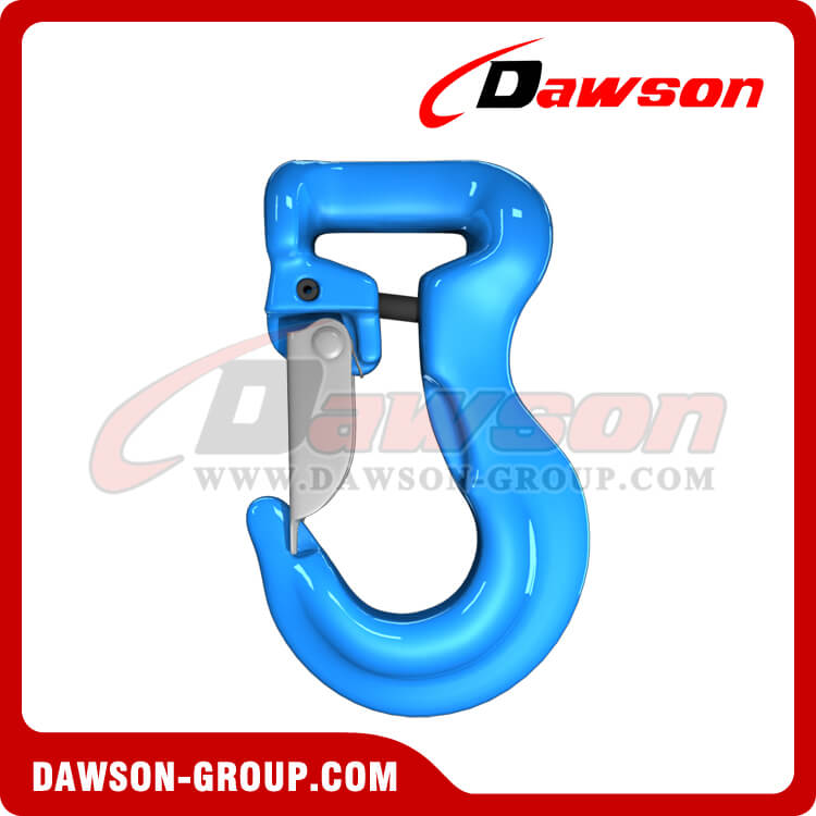 G100 Synthetic Sling Hook, Grade 100 Forged Steel Sling Hook - China Supplier