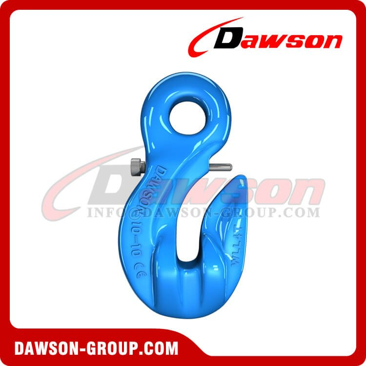 DS1023 G100 8-13MM Special Eye Grab Hook with Safety Pin for Adjust Chain Length