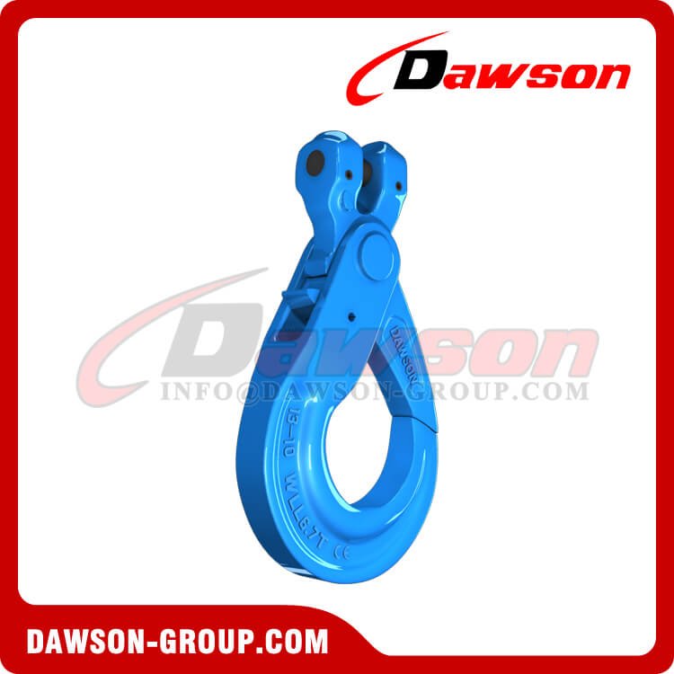 DS1006 G100 6-22MM European Type Forged Clevis Self-Locking Hook for Lifting Chain Slings