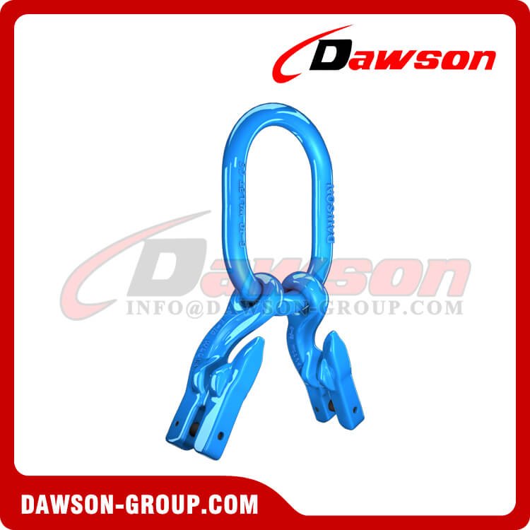 G100 Master Link + G100 Eye Grab Hook with Clevis Attachment &times; 2 - Dawson Group Ltd. - China Supplier, Factory
