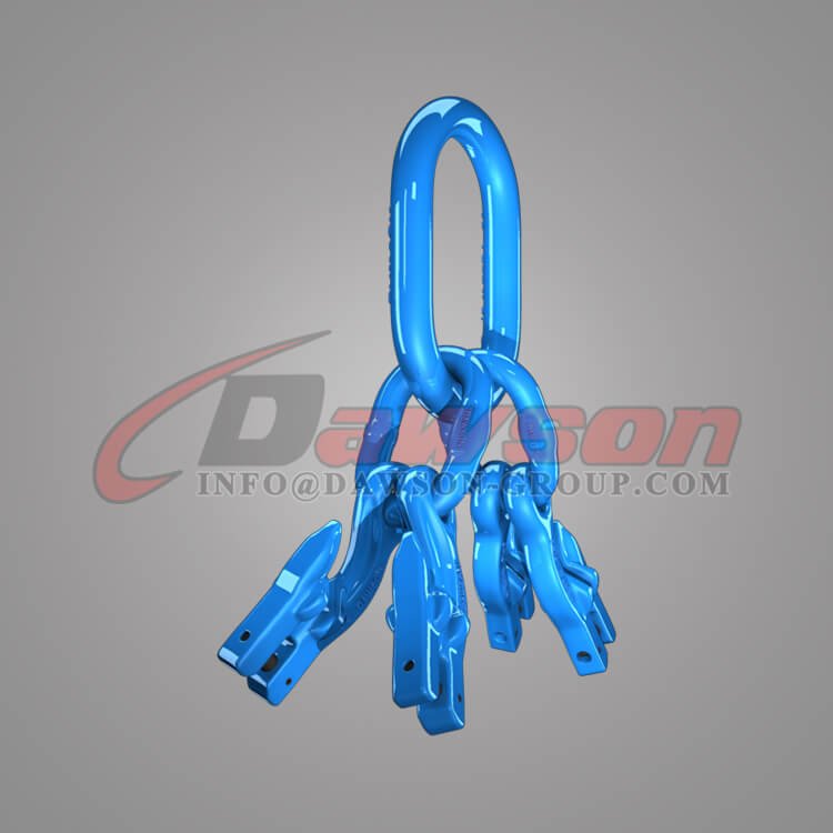 Grade 100 Master Link Assembly + Grade 100 Eye Grab Hook with Clevis Attachment&times;4 Dawson Group Ltd. - China Manufacturer, Supplier