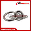 Stainless steel Diamond eye plate with ring