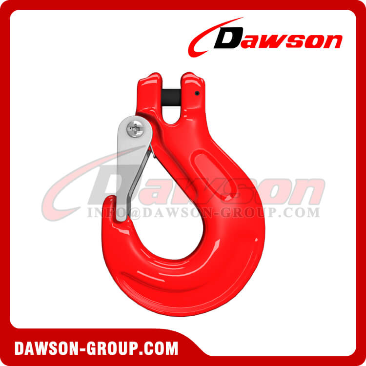  DS333 G80 6-16MM Clevis Sling Hook with Cast Latch for Lifting Chain Slings