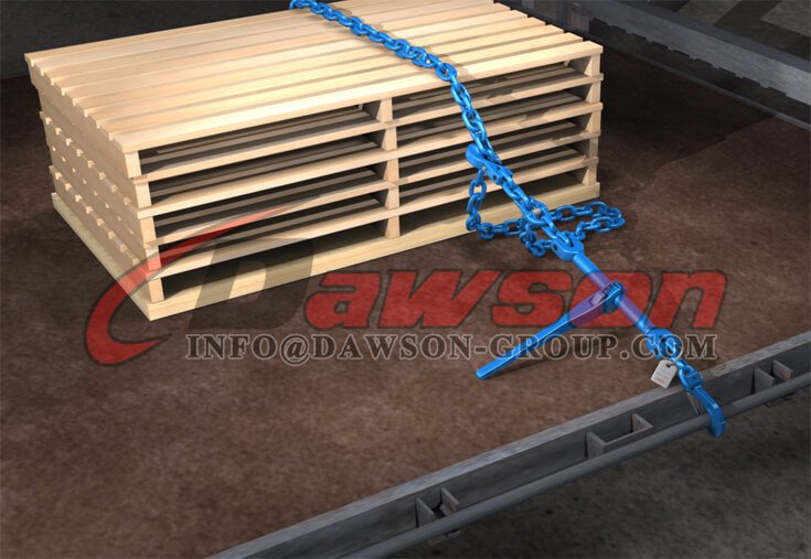 Application of G100 Forged Steel Clevis Type Ratchet Load Binder for Lashing - Dawson Group Ltd. - China Manufacturer,Supplier