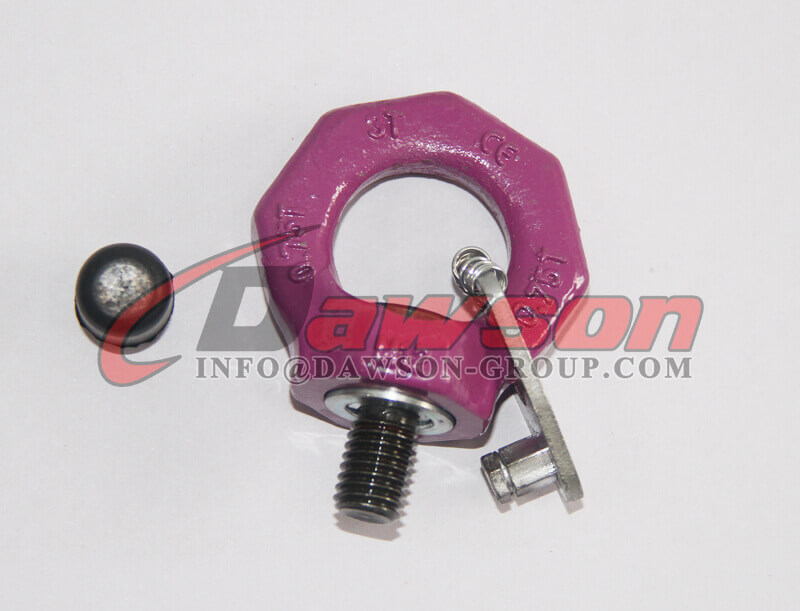 G80 New Design Alloy Steel Swivel Hoist Ring - Dawson Group Ltd. - China Factory
