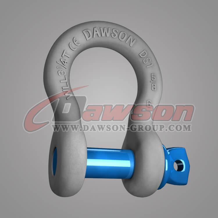 Dawson Brand Hot Dip Galvanized US Type Bow Shackle with Screw Pin, S6 Bow Shackle - Dawson Group Ltd. - China Manufacturer, Supplier, Factory