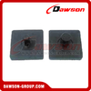 B10072 B10073 4"×4" Rubber Foot for Large and Small Tube Bolt On