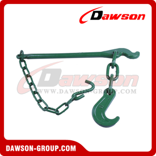 9mm 11mm 13mm Alloy Steel Forged Lashing Lever, Load Binder for Lashing, Tension Levers with Hook, Tensioner Lever for Lashing Chain