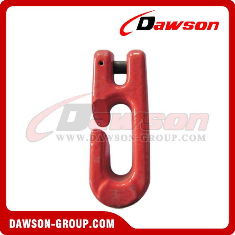  DS389 G80 8MM WLL 2T Forged Alloy Steel Clevis Choker Hook