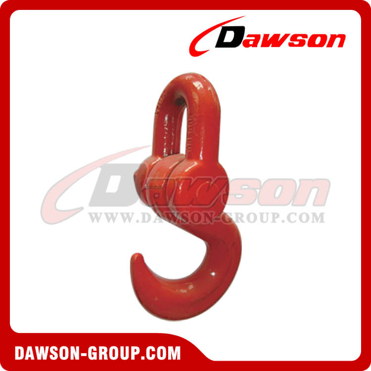 DS111 G80 / Grade 80 WLL 8.5T Forged Steel Tractor Hook for Pulling