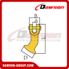 DS070 G80 13MM WLL 5T Clevis Elephant Foot for G80 Lashing Chain