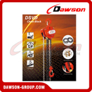 DSVD 0.5T - 50T Chain Block, Chain Hoist for Construction Site