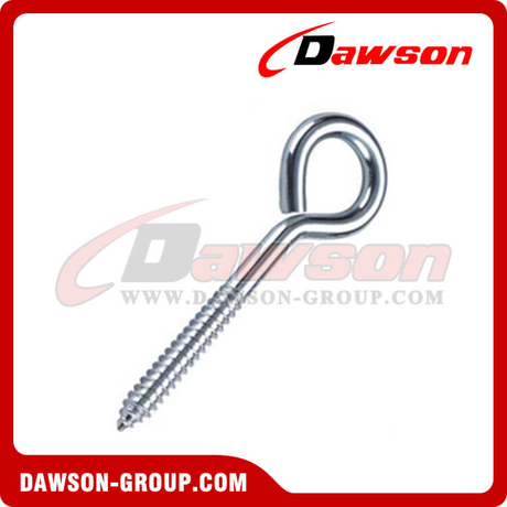 Lag Screw Eye Bolt.Plain Eye Bolt Vector | Adobe