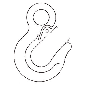 DS380 Eye Sling Hook with Latch - Dawson Group LTD. - China Manufacturer, Supplier, Factory