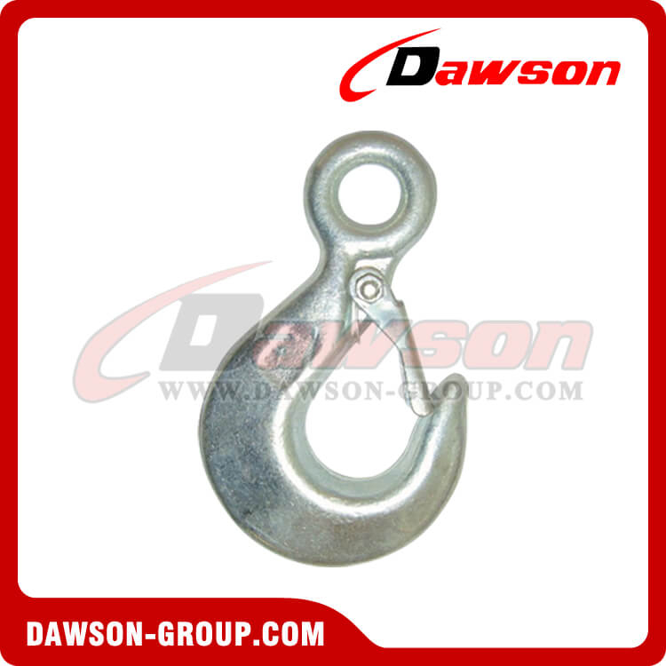 DS020 DIN689 Forged Mild Steel Hook With Latch