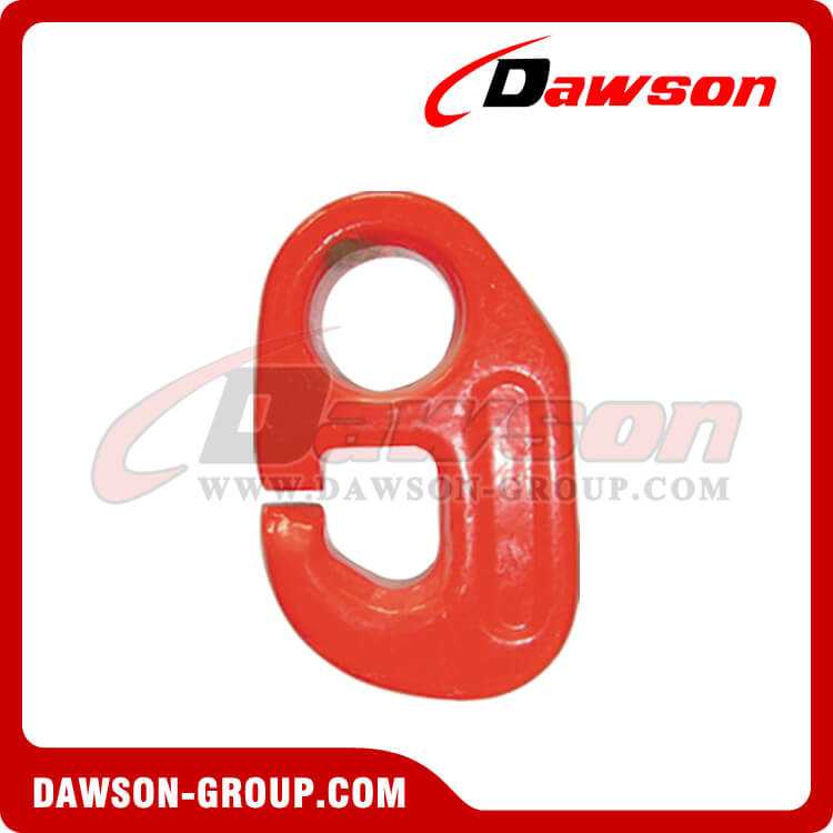  DS087 G80 WLL 1.5-8T Alloy Steel Forged DV Hook for Fishing and Overseas Rigging