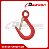 DS115 Forged Alloy Steel Large Throat Opening Eye Hook with Latch