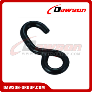 DSWHS014 BS 750KG / 1650LBS S Hook With Plastic Coating