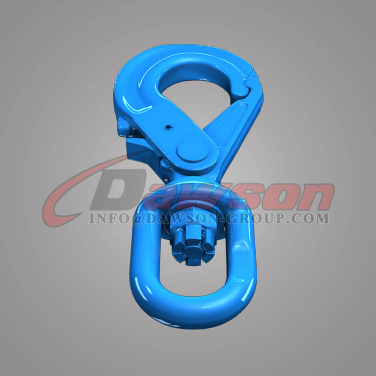 G100 / Grade 100 Special Swivel Self-locking Hook with Grip Latch for Chain  Slings - China Manufacturer Supplier, Factory