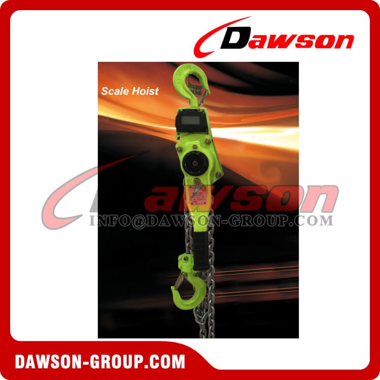 Crane Scale Lever Hoist with Display for 1Ton and 2Ton - Dawson Group Ltd. - China Factory