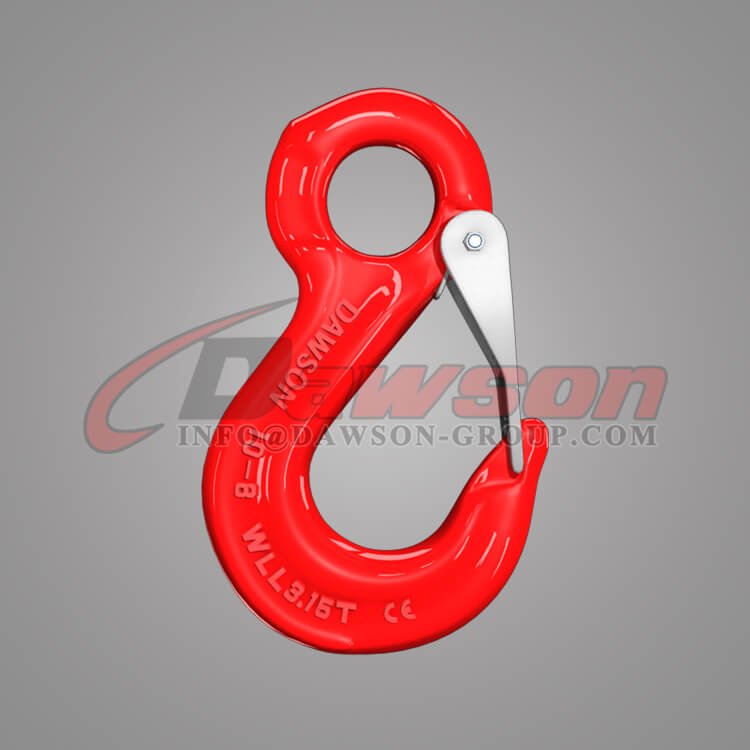 Grade 80 Eye Sling Hook with Cast Latch for Lifting Chain Slings - Dawson Group Ltd. - China Manufacturer