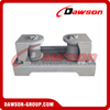 Double cast roller chock