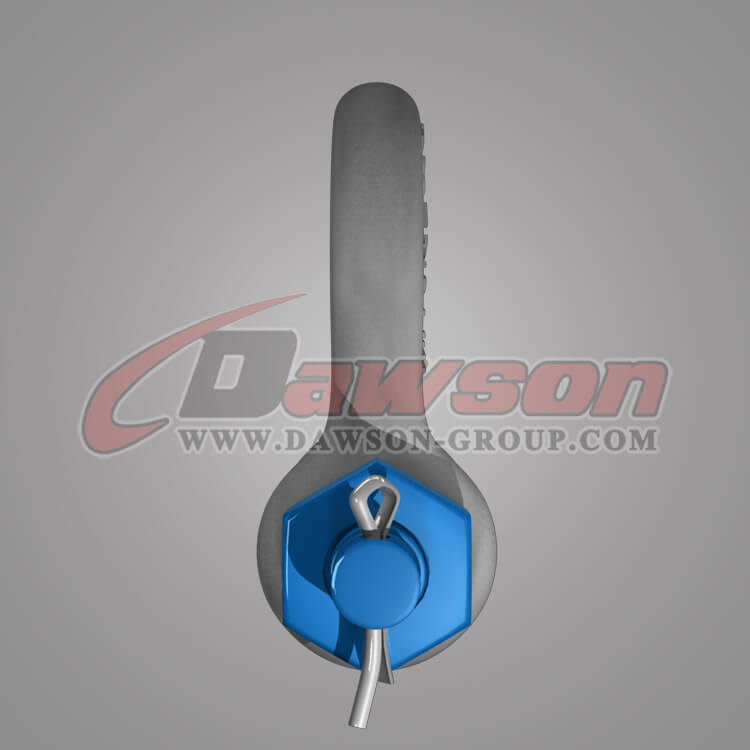 Dawson Brand Hot Dip Galvanized US Type Bow Shackle with Safety Pin, S6 Anchor Shackle - China Factory