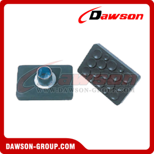 B10052 B10053 2"×4" Rubber Foot for Large and Small Tube Bolt On