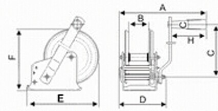 DSHW-B hand winch Dawson Group