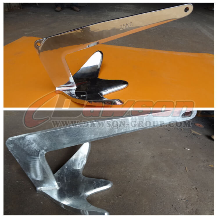Stainless Steel Bruce Anchor / SS316 Bruce Anchor for Sale - Dawson Group  Ltd. - China Manufacturer, Supplier, Factory