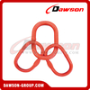  DS094 A347 G80 U.S. Type 1/2''-2'' Super Alloy Steel Welded Master Link Assembly for Wire Rope Lifting Slings / Chain Slings