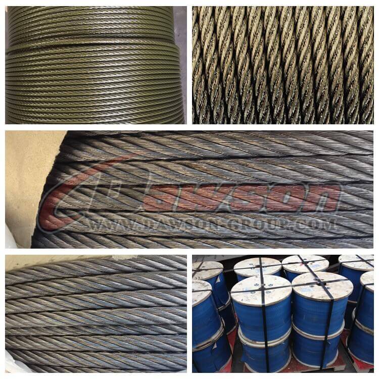 Line Contacted Wire Rope Construction(6×25Fi+FC) - China Manufacturer ...