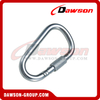 Stainless Steel D Type Snap Hook with Screw