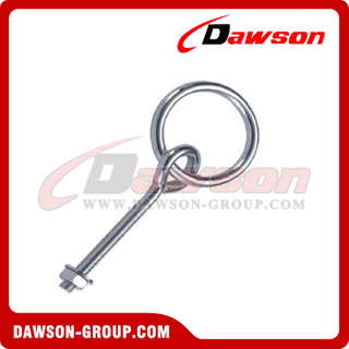 Screw Bolt With Ring Zinc Plated