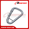 Stainless Steel Delta Snap Hook with Screw and Bar
