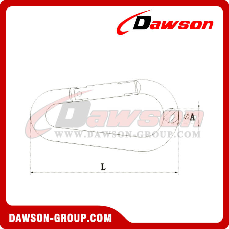 ALUMINUM SNAP HOOK EGG TYPE - DAWSON GROUP LTD. - CHINA MANUFACTURER, SUPPLIER, FACTORY