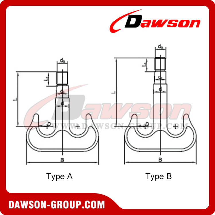 Lifting Double Hook - Dawson Group Ltd. - China Manufacturer