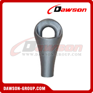 High Grade Cast Steel Rope Pear Socket for Steel Wire Rope