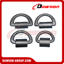 Heavy Duty Forged Lifting D Rings, Weld on D-Ring with Strap BL 50T / 36T / 25T / 10T